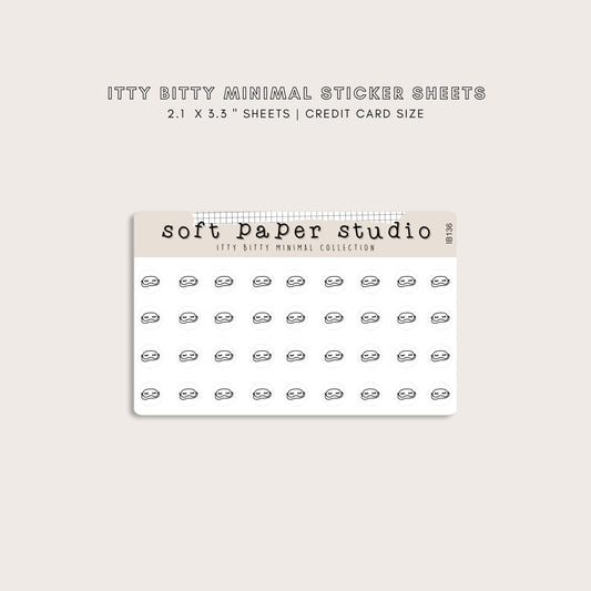 ITTY BITTY Spa Eye Mask Relax Stickers