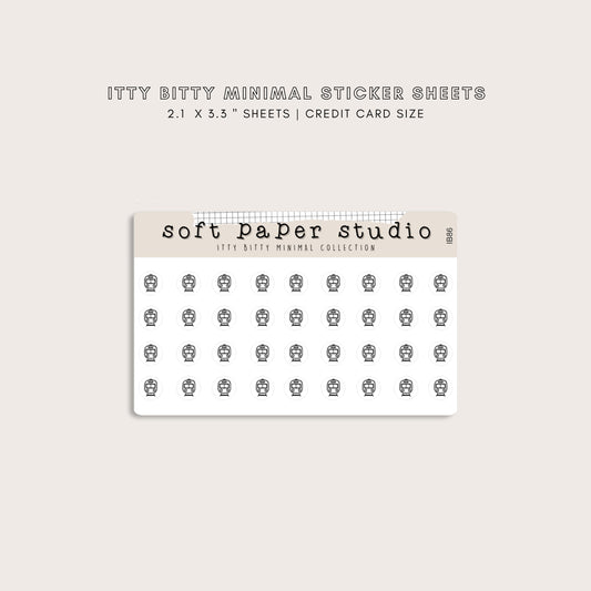 ITTY BITTY Subway Train Stickers