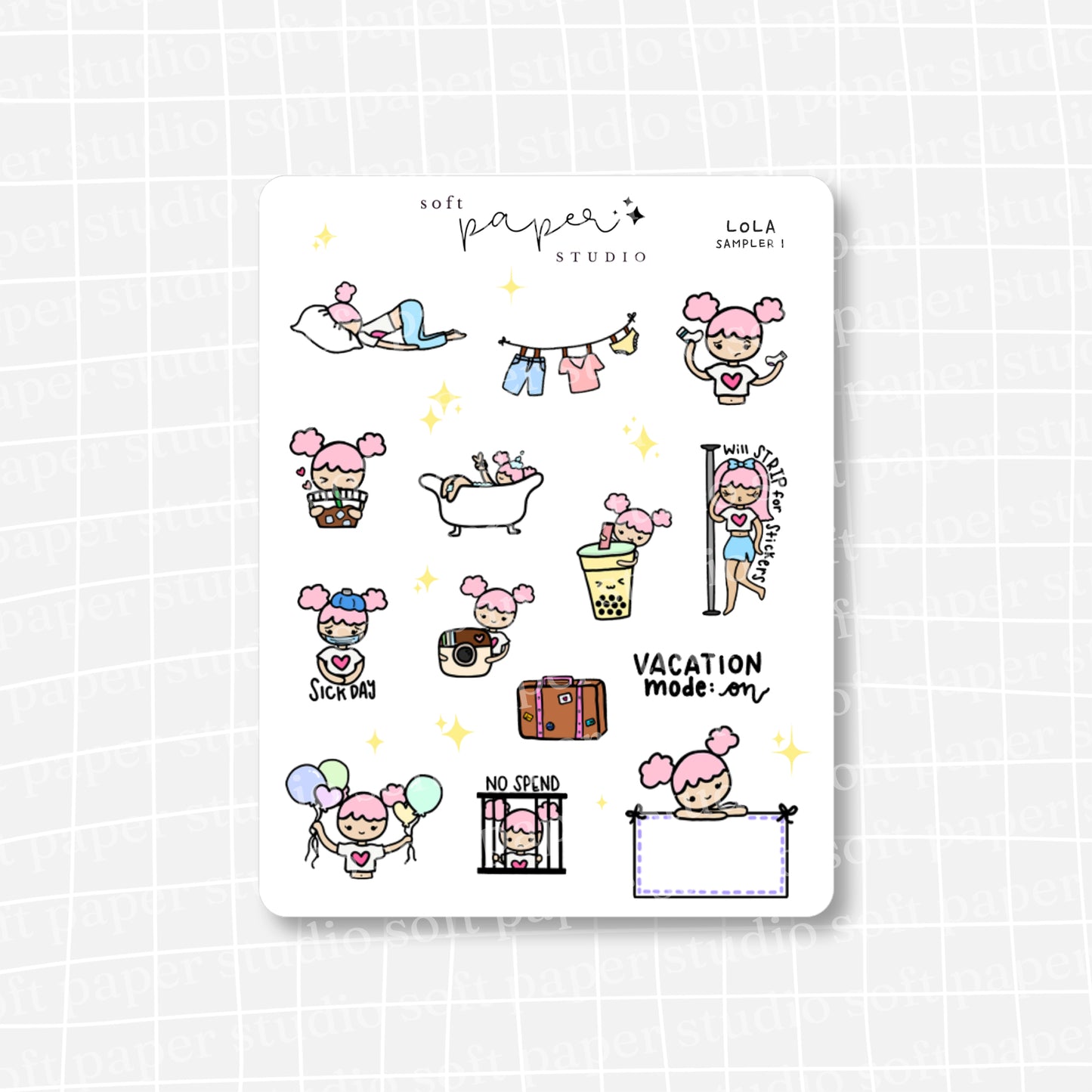 Lola Favorites Sampler Stickers