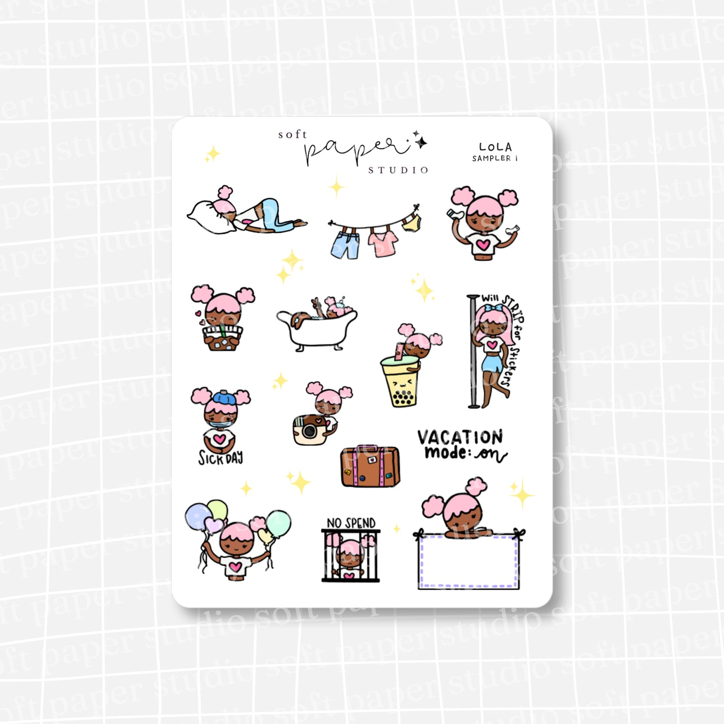 Lola Favorites Sampler Stickers