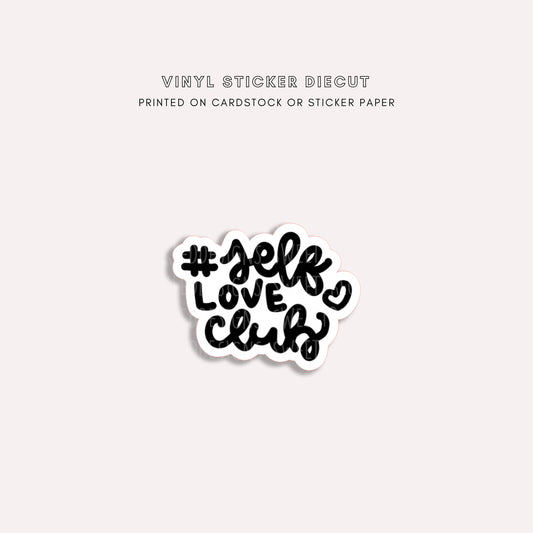 Diecut - #selfloveclub