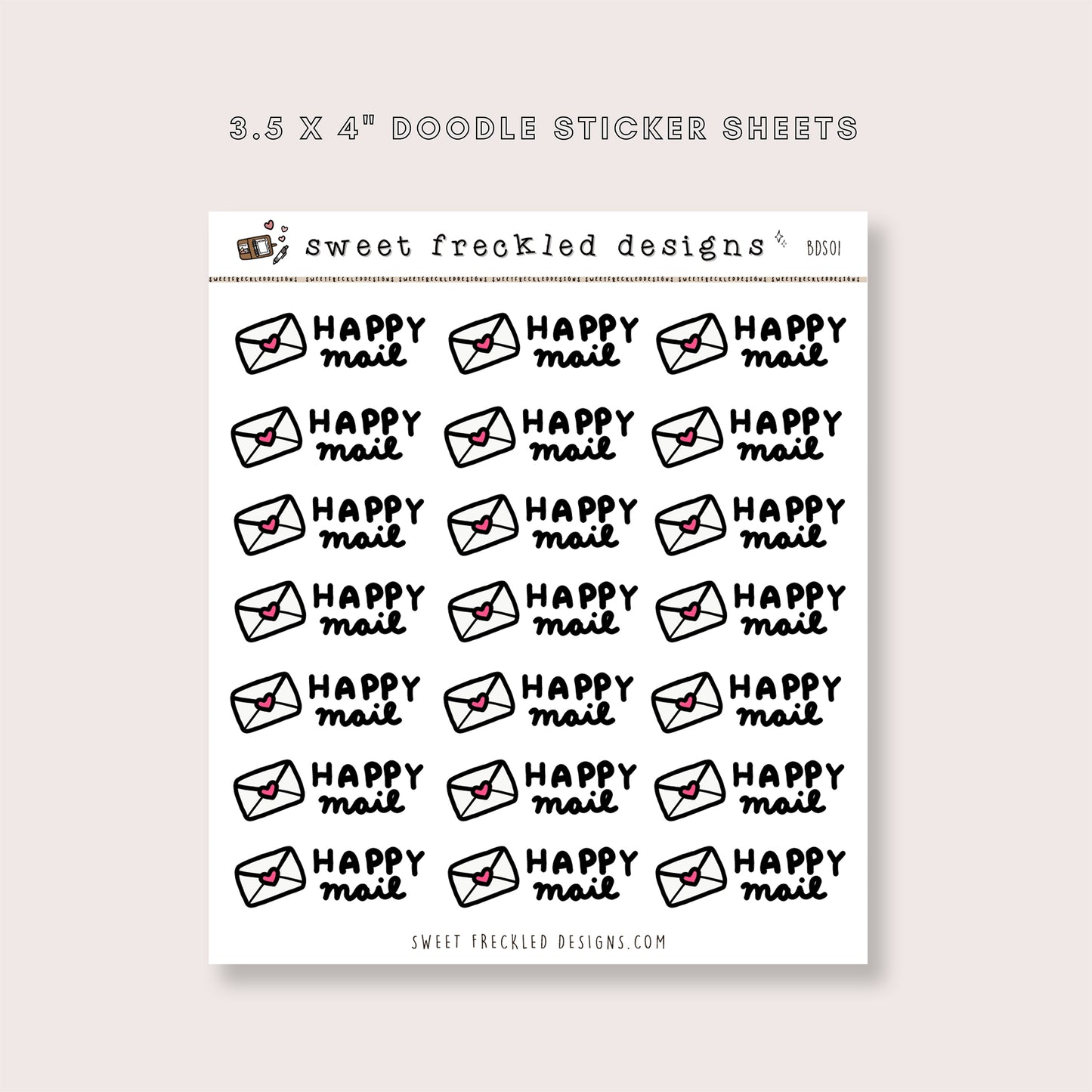 Happy Mail Stickers