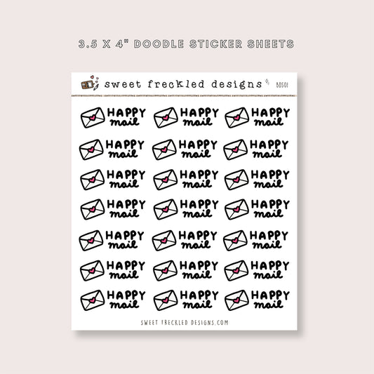 Happy Mail Stickers