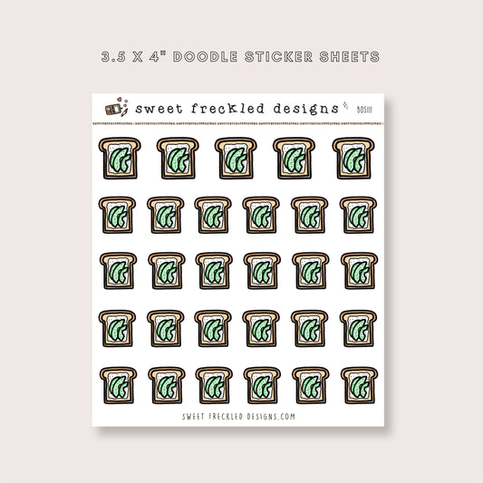 Avocado Toast Stickers