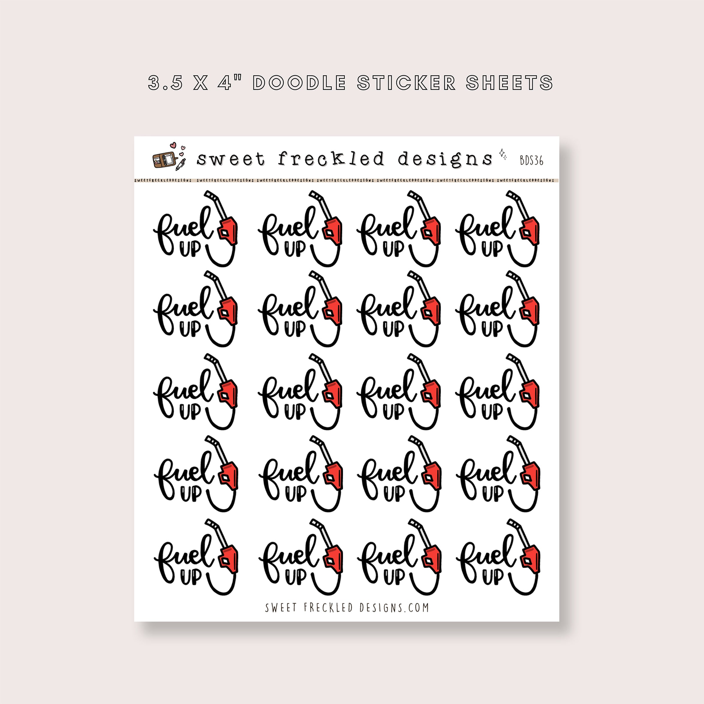 Fuel Up on Gas Stickers – Soft Paper Studio