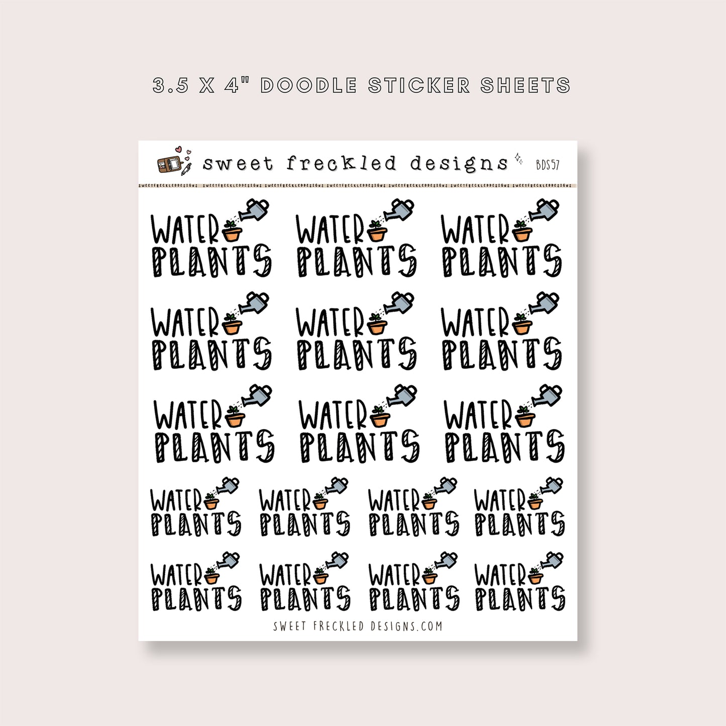 Water Plants Stickers