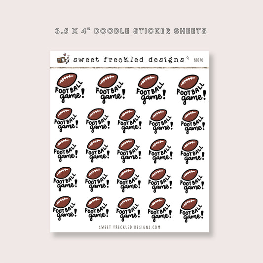 Football Game Stickers