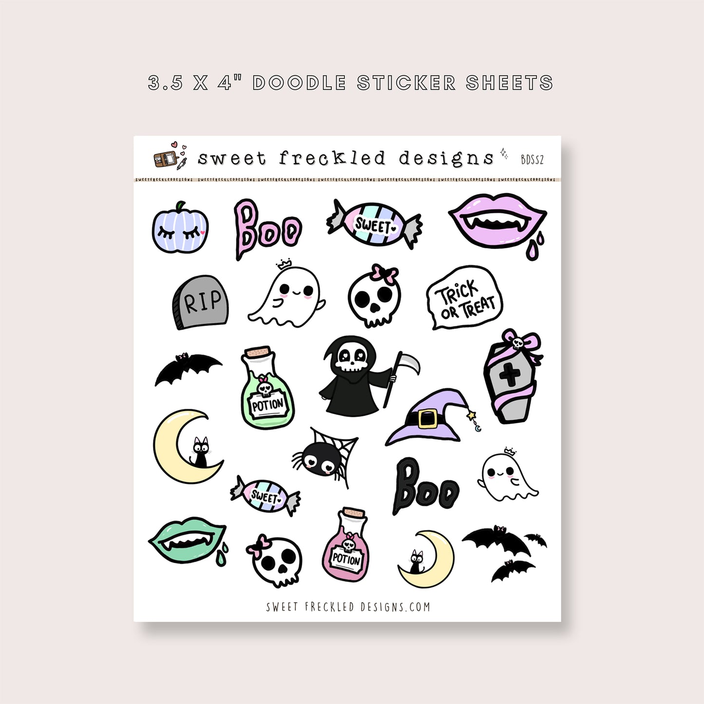 Halloween Sampler Stickers