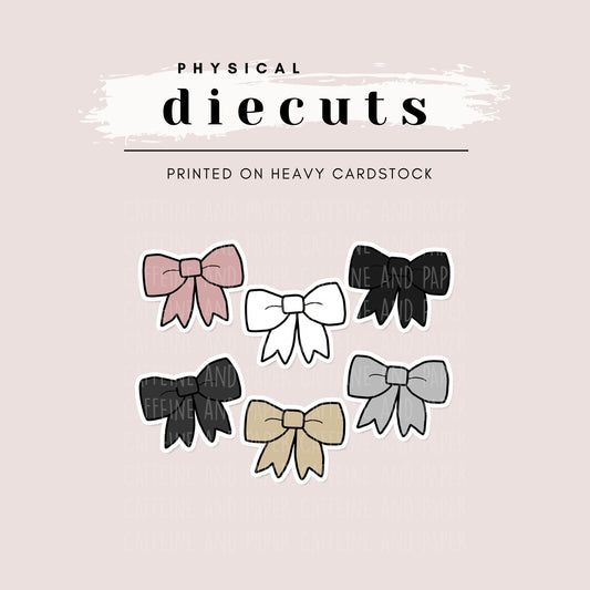 Diecut Set - Bow Galore: Neutrals