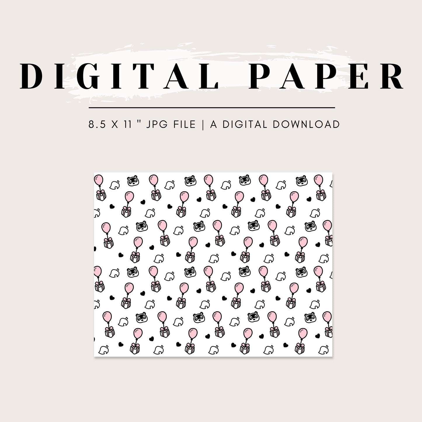 Digital Paper - ACNH Presents