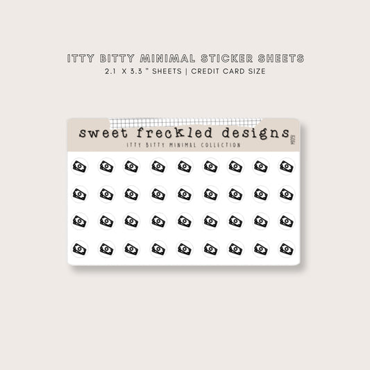 ITTY BITTY Cash Money Payday Stickers