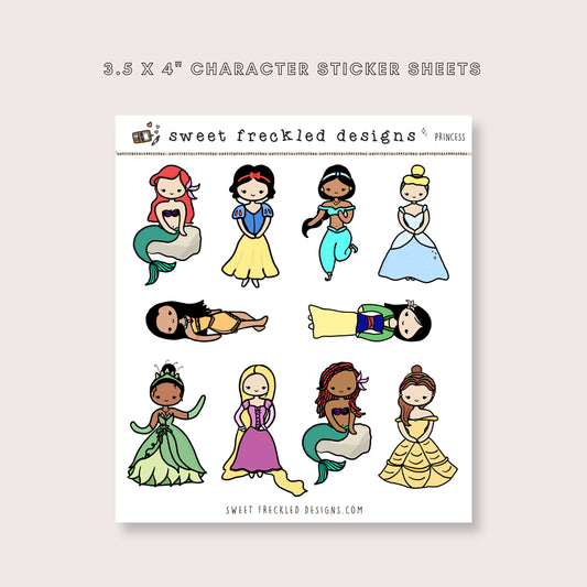 Princess Stickers