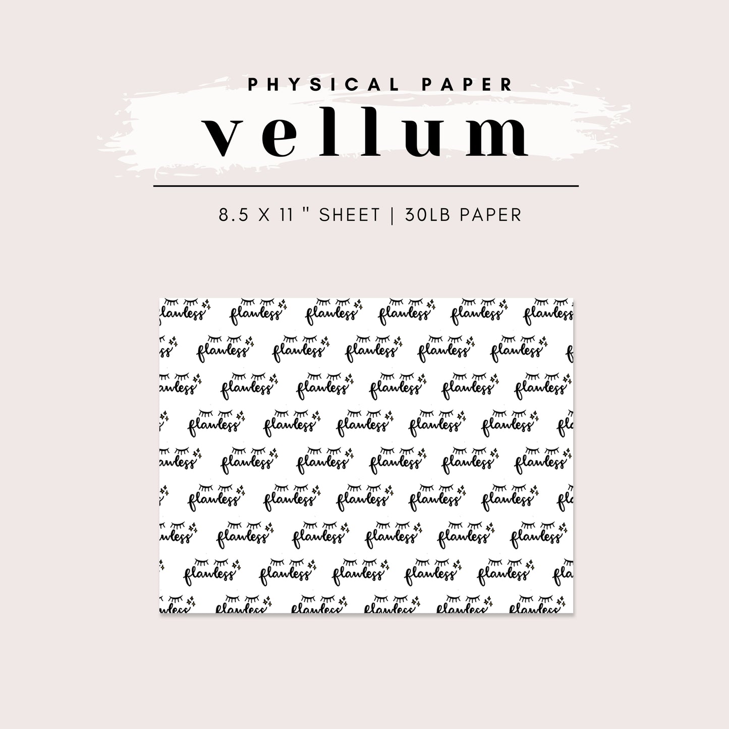 Vellum - Sassy Sayings (5 Styles Available)